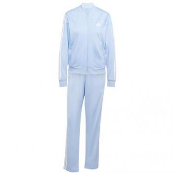 Survêtement complet femme Adidas 3-Stripes bleu clair et blanc taille M