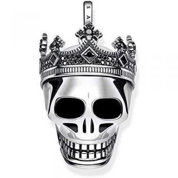 Colgante de Calavera y Corona Thomas Sabo