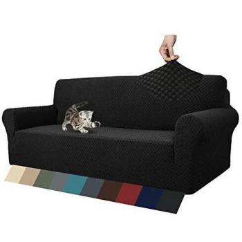 MAXIJIN 1-Piece Sofa Cover for 3 Seater, Dog Friendly Stretch Protector