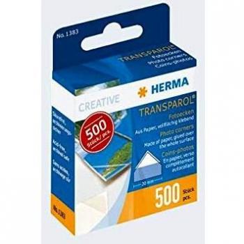 Herma Clear Photo Corners – 500 pack