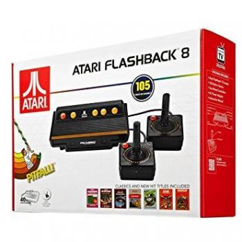 Atari Flashback 8 Noir – console filaire plug‑and‑play