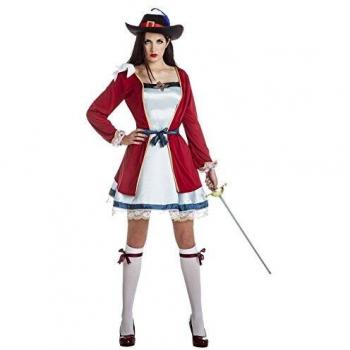 Disfraz de Mosquetera para Mujer (Talla S)