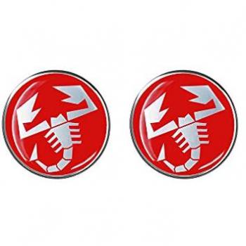Scorpione Rosso Abarth 3D 4R Sticker