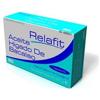 RELAFIT ACEITE HIGADO BACALAO 30 CÁPSULAS