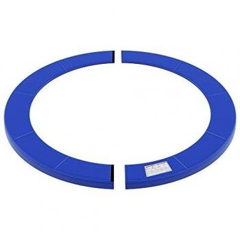 SONGMICS Trampolin Federabdeckung, Ø 366 cm, Randschutz, Sicherheitsmatte, blau
