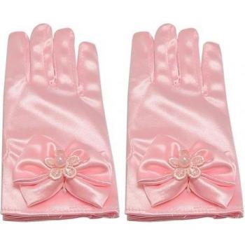 Stretchy Satin Fairy Gloves for Girls