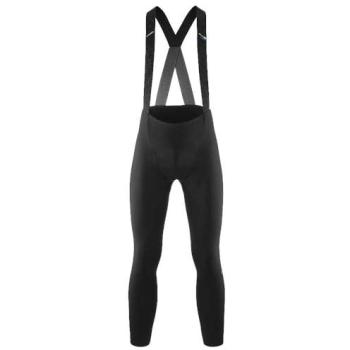 Assos Mille GT Hashoogi Winter-Bib-Tights S11 – Lange Trägerhose, Herren, Schwarze Serie (S)