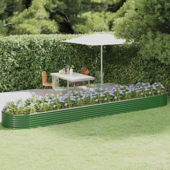 Letto Outdoor Verniciato Verde 507x100 cm
