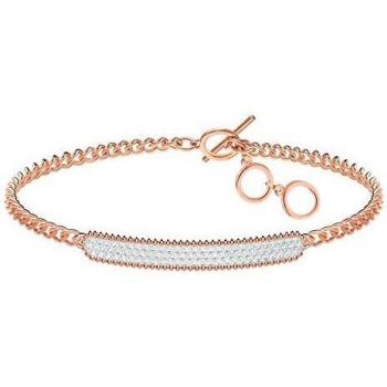 Oro Placcato Link Bracciale Swarovski per Donna