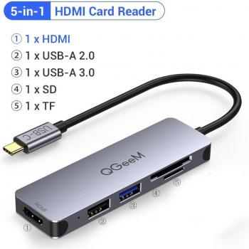 QGeeM USB C Hub for iPad Pro