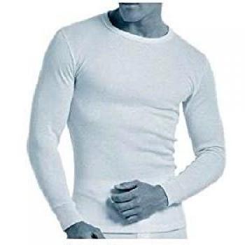 Abanderado Men's TERMAL Crew Neck T-Shirt, Off-white, L (Manufacturer Size: 52)