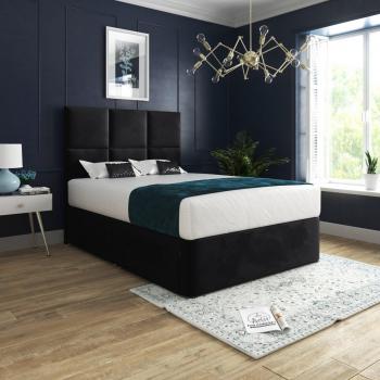 Caprio Floorstanding Headboard with Divan Bed Frame