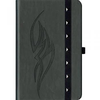 Cuaderno Metrópoli. Tattoo 2: notitieboek met band met studs (Metropoli)