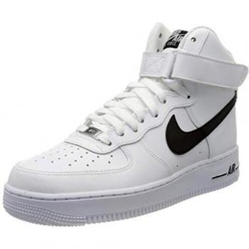 Nike Herren Basketballschuh Air Force 1 High '07 AN20 – Weiß/Schwarz, Größe 40 EU