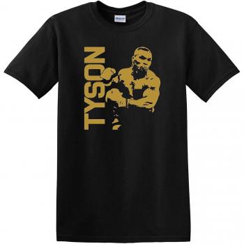 T‑shirt Noir 3XL « Légende de la Boxe : Mike Tyson – Grand Poids‑Lourde »