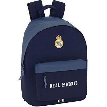 Mochila Real Madrid Azul con Compartimento para Laptop