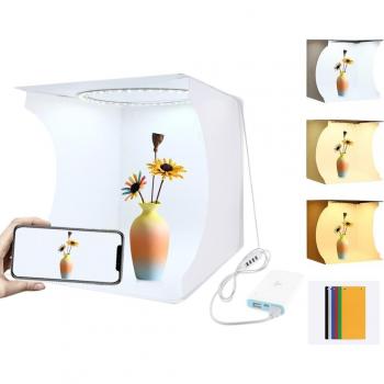 PULUZ 31x31cm Folding Lightbox Photo Studio Kit