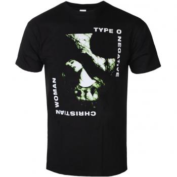 Schwarzes Kreuz‑T-Shirt für Christen – Type O Negative, XL, 100 % Baumwolle