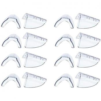 Gamme 8 Pairs de Lunettes de Sécurité à Bouclier Latéral Clair
