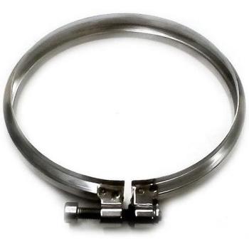 Collier de Maintien pour Tuyau de Cheminée DN 130 en Acier Inoxydable 316
