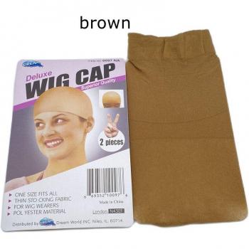 Polyester Hair Mesh Net – Beige, 5 Color Pack (2/Pack)