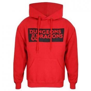 Dungeons & Dragons Hoodie unisexe rouge L