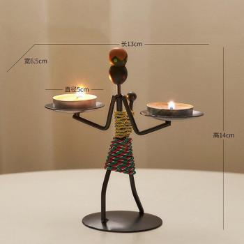 Candelabro Hecho a Mano para Restaurante