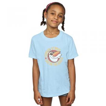 Disney Girls Frozen Olaf Sun On The Brain T-Shirt