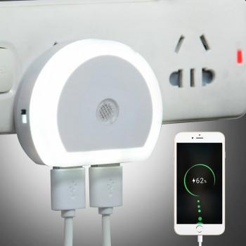 Lampe Connectée avec Port USB et Capteur