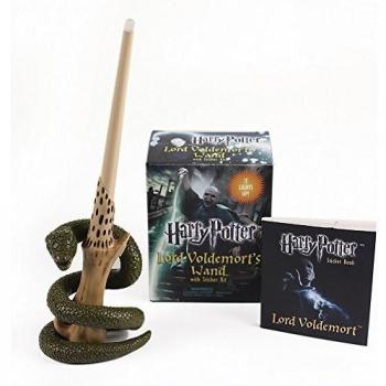 Harry Potter Voldemort's Wand with Sticker Kit by Running Press NEW