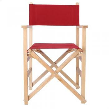 Sillón Director Wellhome Sunset Lona Granate 51x46x86 cm