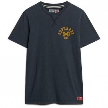 Grafik‑T-Shirt Lauf‑Field‑Style