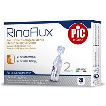 Rinoflux Solution saline isotonique 2 ml 20 unités