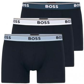 BOSS Boxershorts 3er-Pack, elastischer Logo-Bund, Größe M
