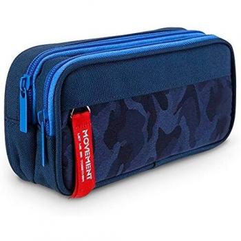 Lightweight Triple Compartment Pencil Bag – 2L