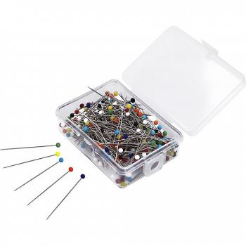 Set de alfileres de vidrio para costura DIY