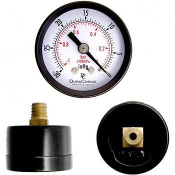 Mini Zifferblatt Vakuummeter für Luftdruckmessung