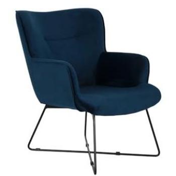 Poltrona Dinamica DKD Azzurro Metallico