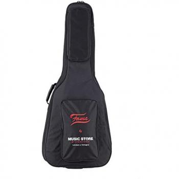 FAME Gitarrentasche Deluxe für Westerngitarre mit Zubehörfach