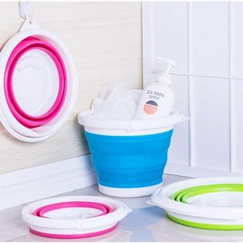 Collapsible Silicone Bucket for Car Washing