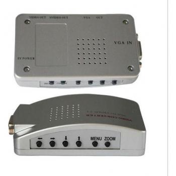 VGA to TV RCA Adapter with NTSC/PAL Support
