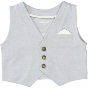 Staccato Weste grau mit texturiertem Design