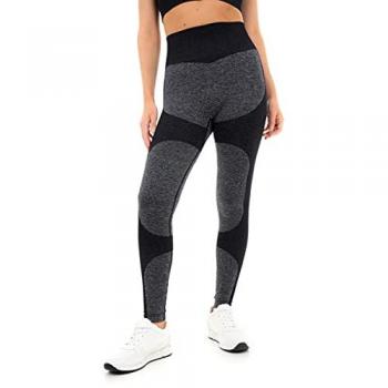 Black Smart Living Seamless Ribbed Leggings – Breathable, Invisible Layer