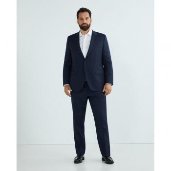 Chaqueta traje separada de hombre Emidio Tucci, diseño ojo de perdiz, fit clásico, para tallas grandes
