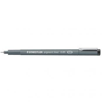 STAEDTLER CF10Pigment Liner 0.05 NERO 3080 05-9
