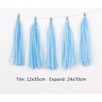 European Style Birthday Party Tassel Decoration