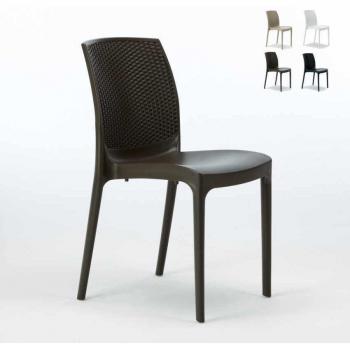 Chaises Bohème en Poly-rotin pour Café