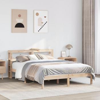 Giroletto Bianco 140x190 cm 4ft6 Double in Legno Massello – Lusso Casadino
