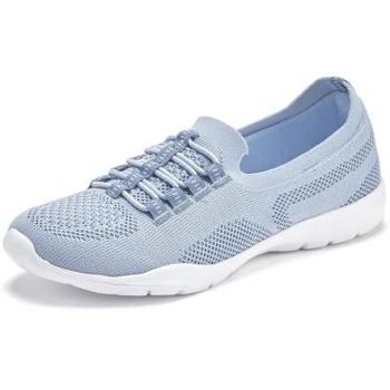 LASCANA Sneaker Slipper, Halbschuh, zum Reinschlüpfen, leichtes Meshmaterial VEGAN