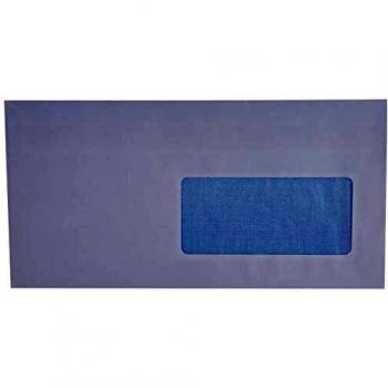GPV 513 Weißer Briefumschlag DL 110 x 220 mm mit Sichtfenster